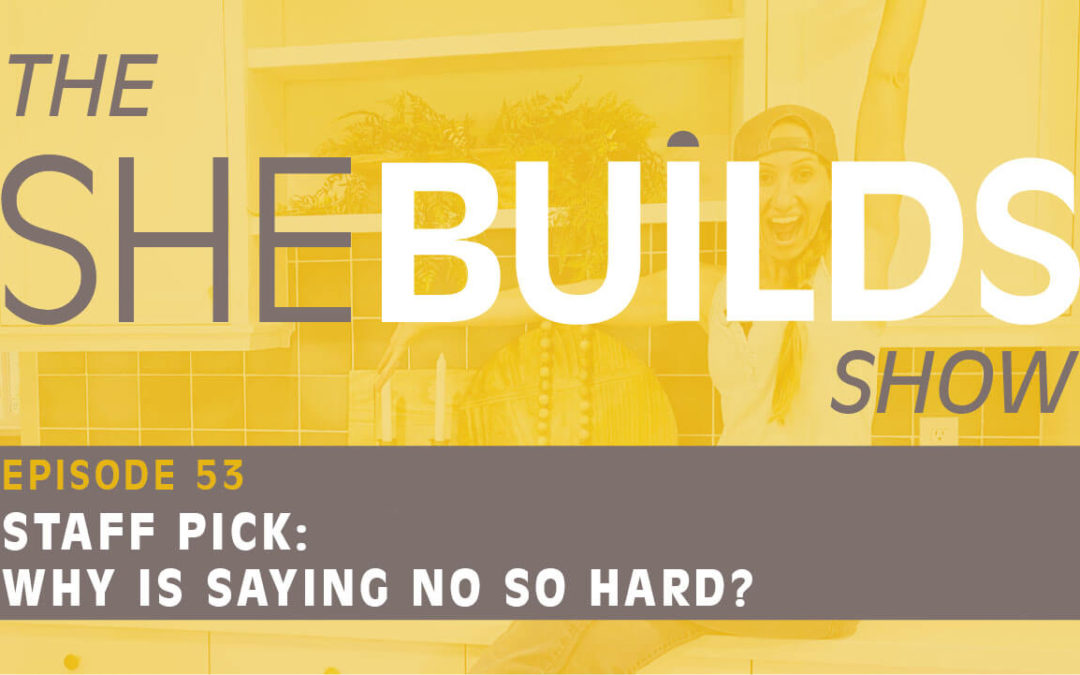 Staff Pick: Why is Saying No SO Hard?